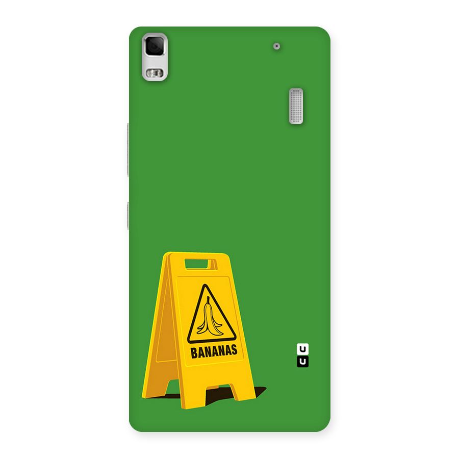Simple Minimalist Bananas Back Case for Lenovo A7000