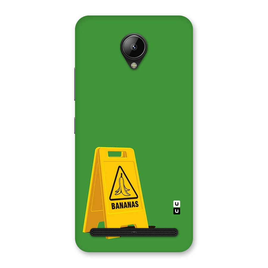 Simple Minimalist Bananas Back Case for Lenovo C2