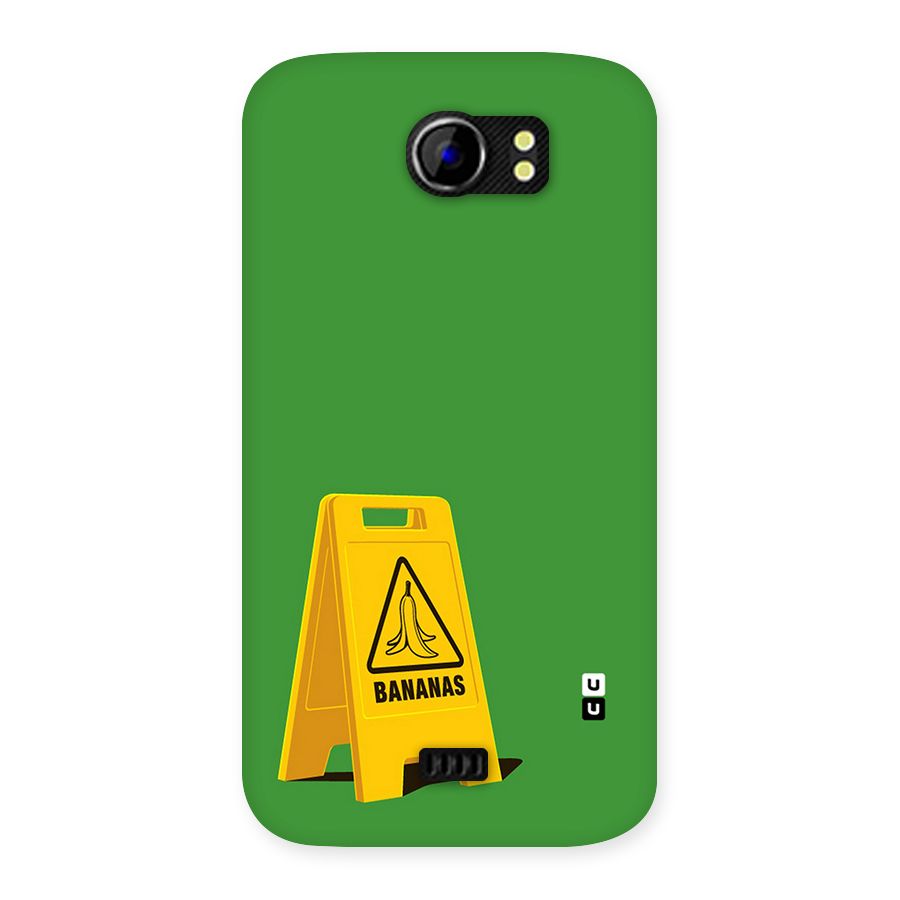 Simple Minimalist Bananas Back Case for Micromax Canvas 2 A110