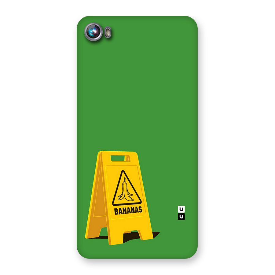 Simple Minimalist Bananas Back Case for Micromax Canvas Fire 4 A107