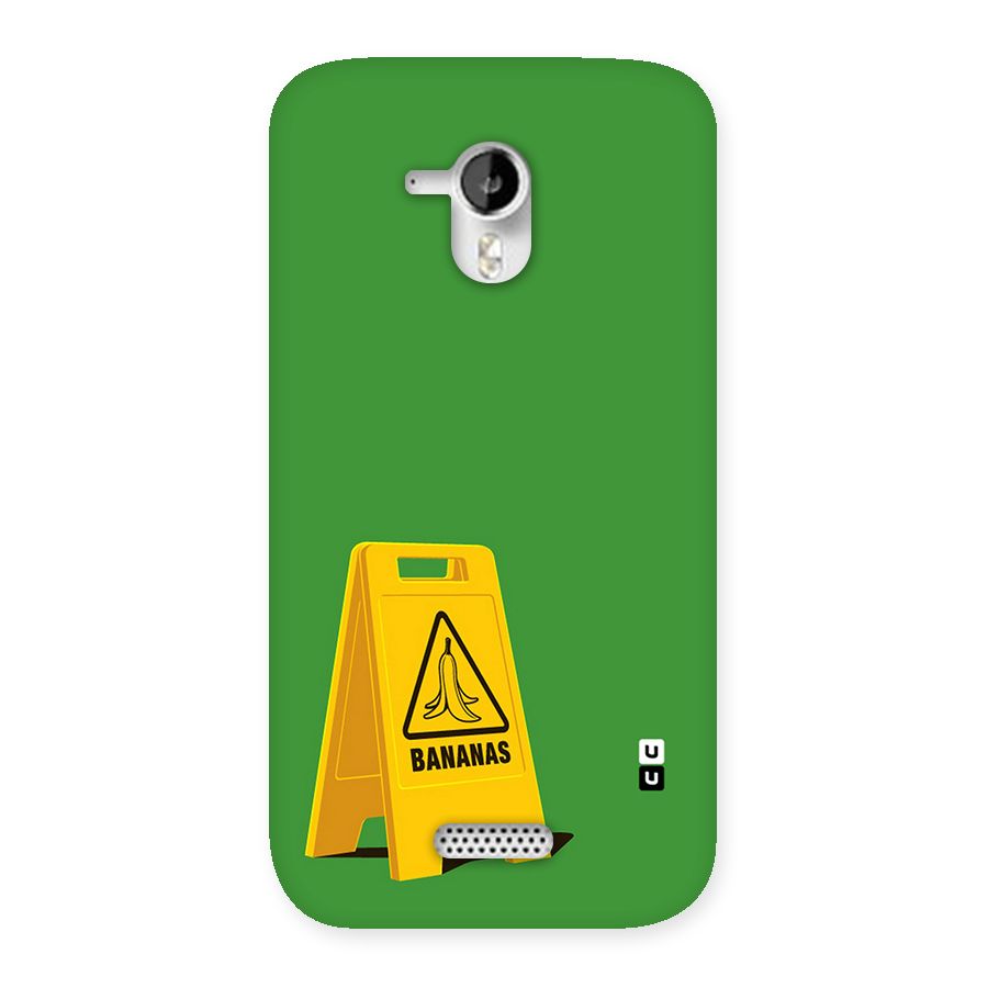 Simple Minimalist Bananas Back Case for Micromax Canvas HD A116