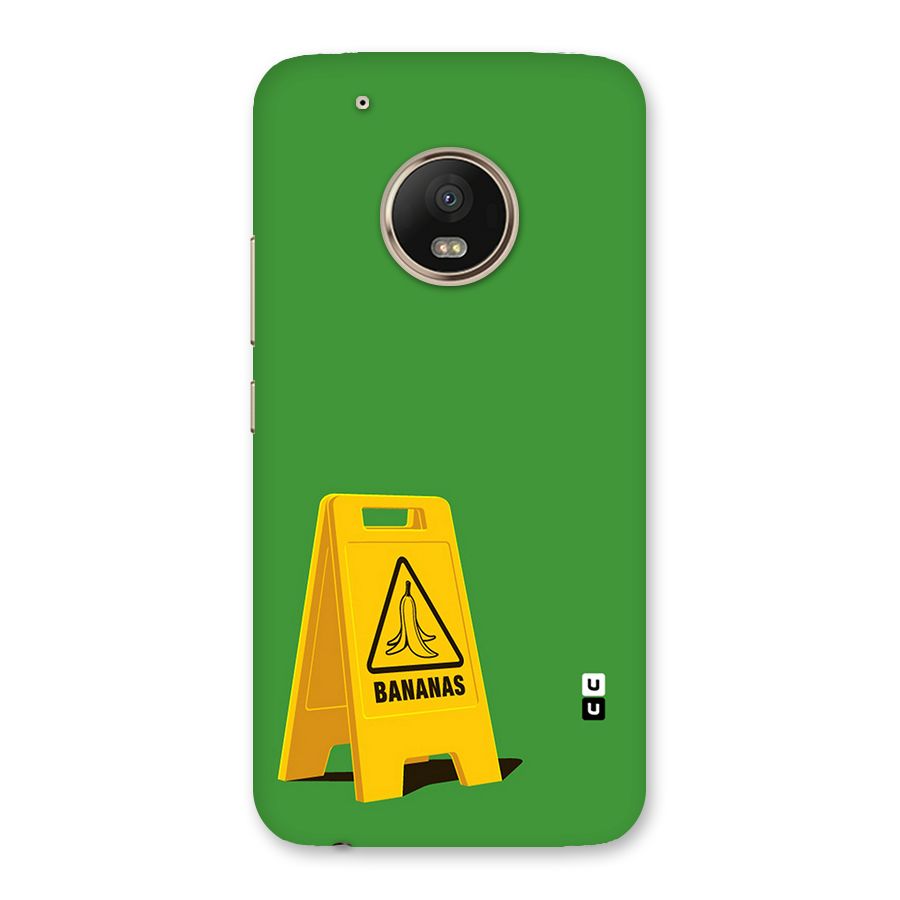 Simple Minimalist Bananas Back Case for Moto G5 Plus
