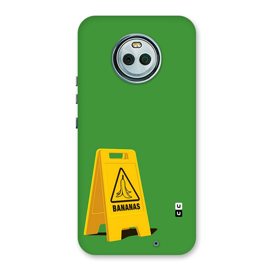 Simple Minimalist Bananas Back Case for Moto X4