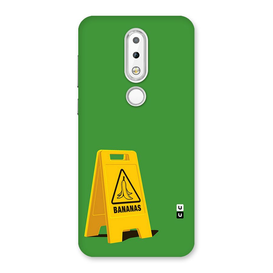 Simple Minimalist Bananas Back Case for Nokia 6.1 Plus