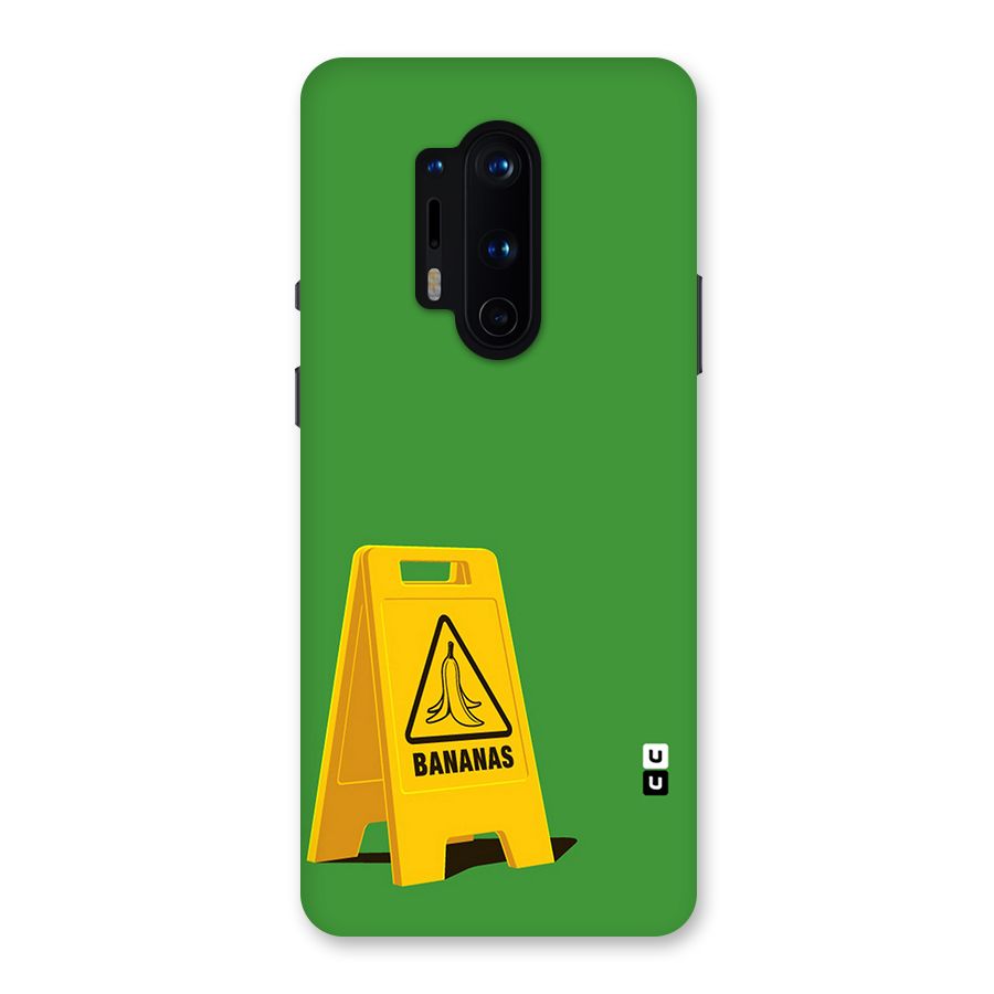 Simple Minimalist Bananas Back Case for OnePlus 8 Pro