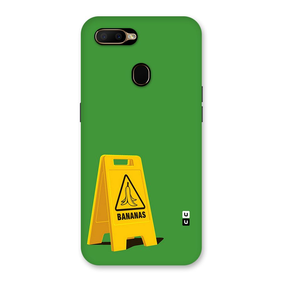 Simple Minimalist Bananas Back Case for Oppo A5s