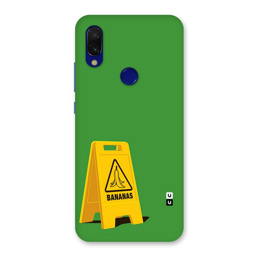 Simple Minimalist Bananas Back Case for Redmi 7