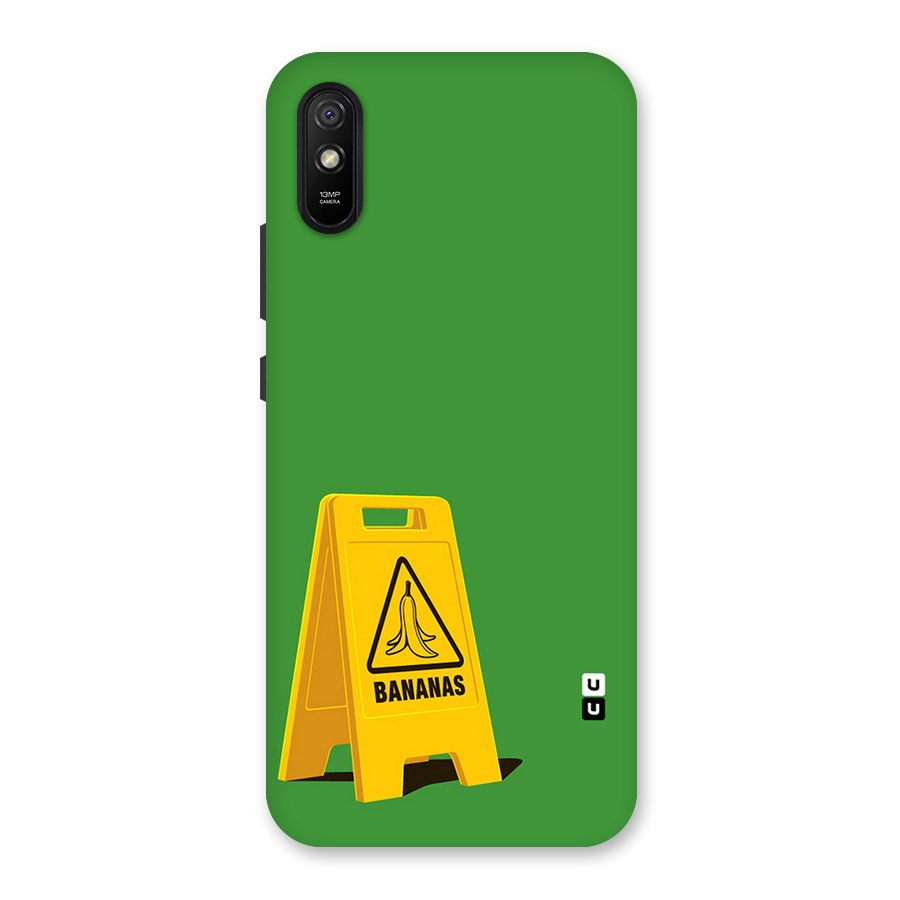 Simple Minimalist Bananas Back Case for Redmi 9A
