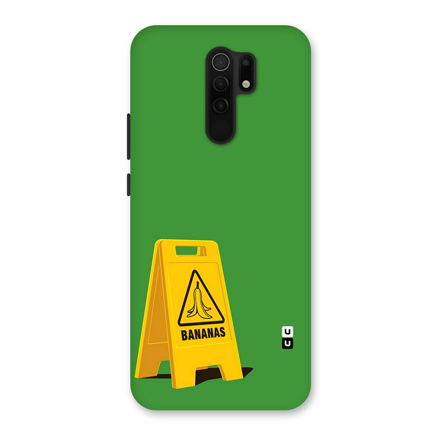 Simple Minimalist Bananas Back Case for Redmi 9 Prime