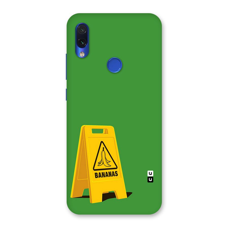 Simple Minimalist Bananas Back Case for Redmi Note 7