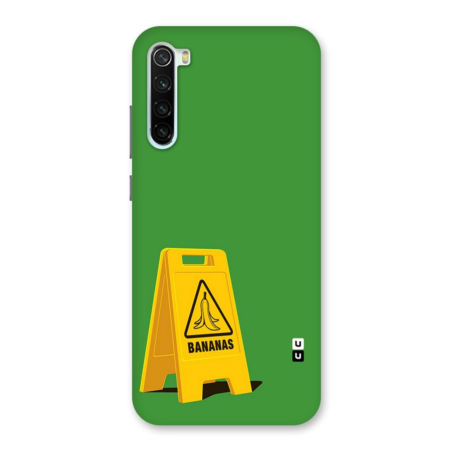 Simple Minimalist Bananas Back Case for Redmi Note 8
