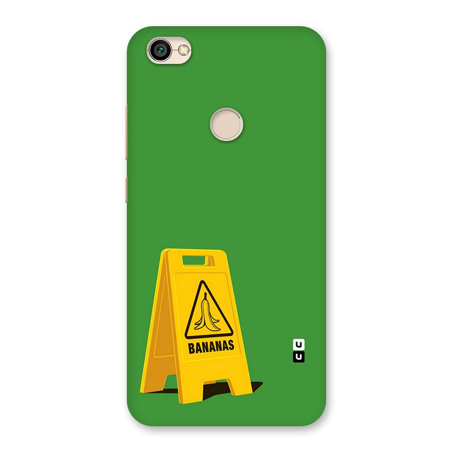 Simple Minimalist Bananas Back Case for Redmi Y1 2017