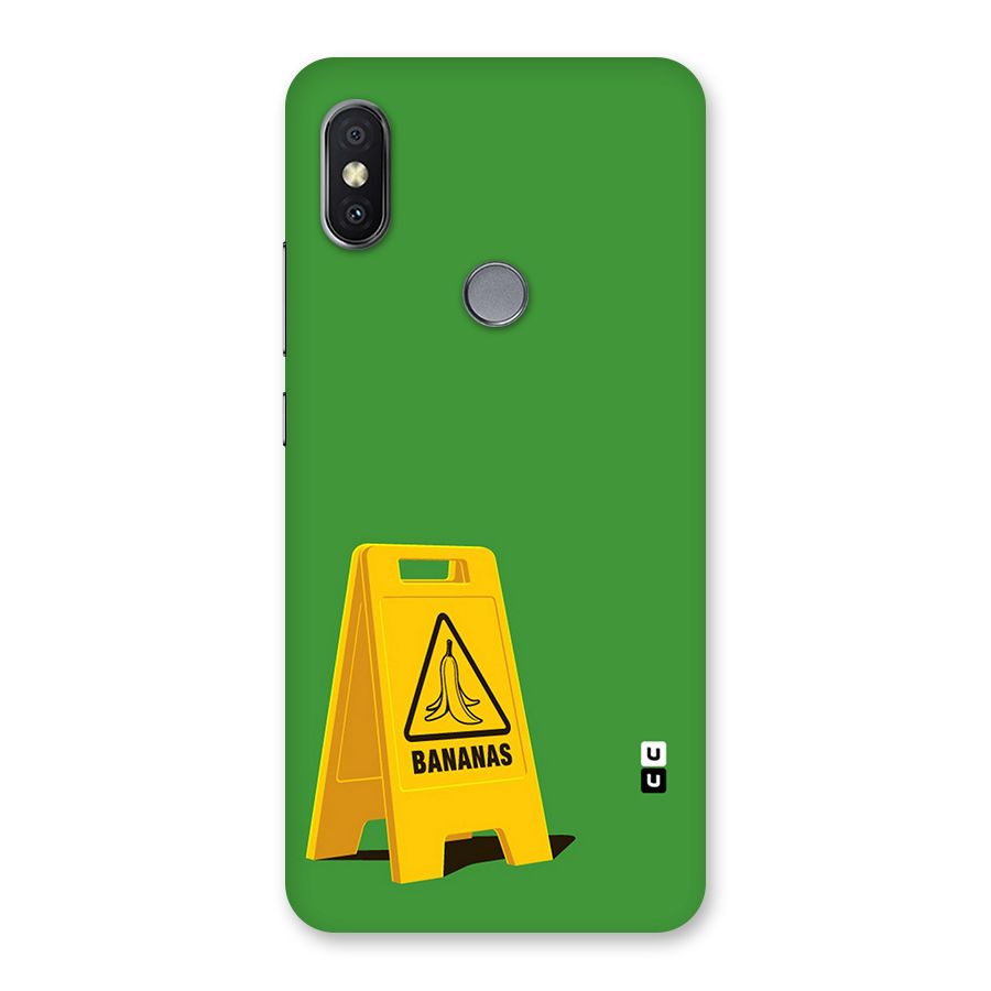 Simple Minimalist Bananas Back Case for Redmi Y2