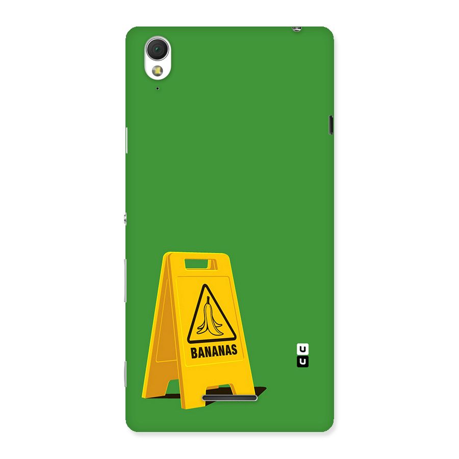 Simple Minimalist Bananas Back Case for Sony Xperia T3