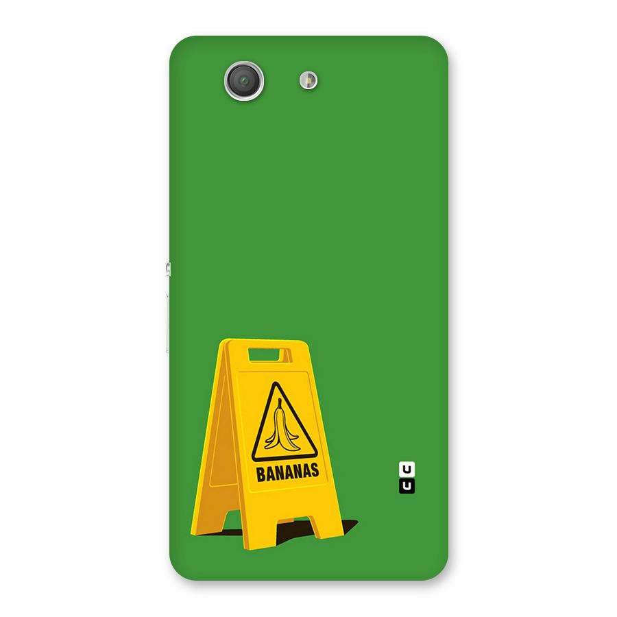 Simple Minimalist Bananas Back Case for Xperia Z3 Compact