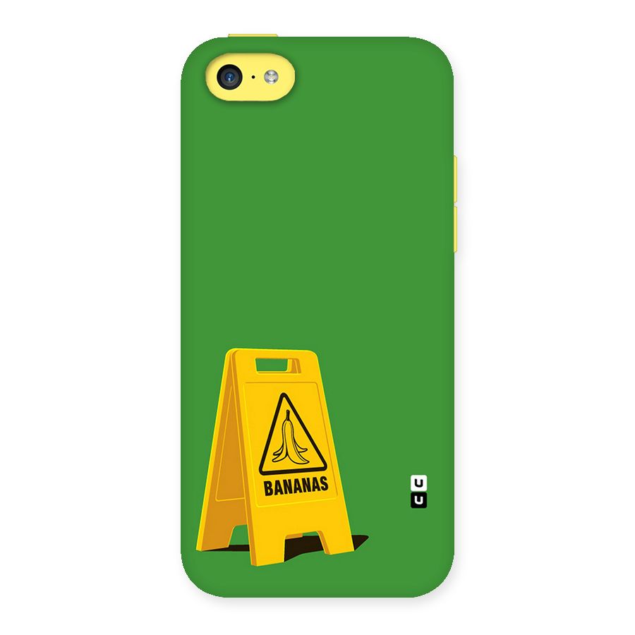 Simple Minimalist Bananas Back Case for iPhone 5C