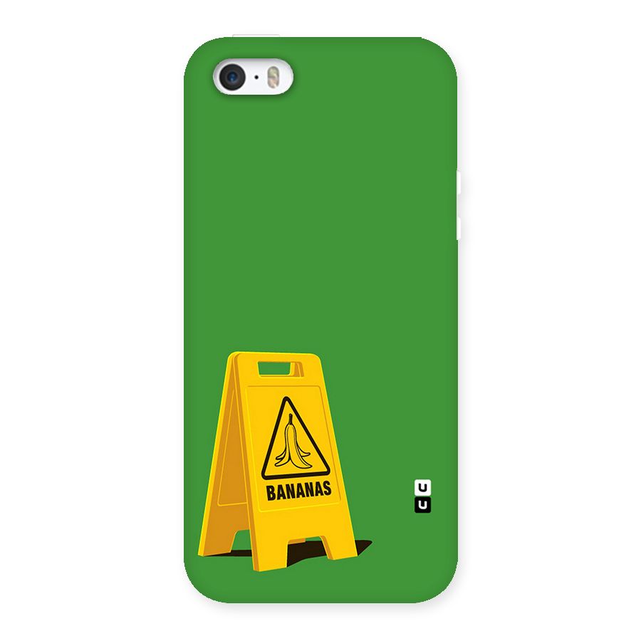 Simple Minimalist Bananas Back Case for iPhone SE