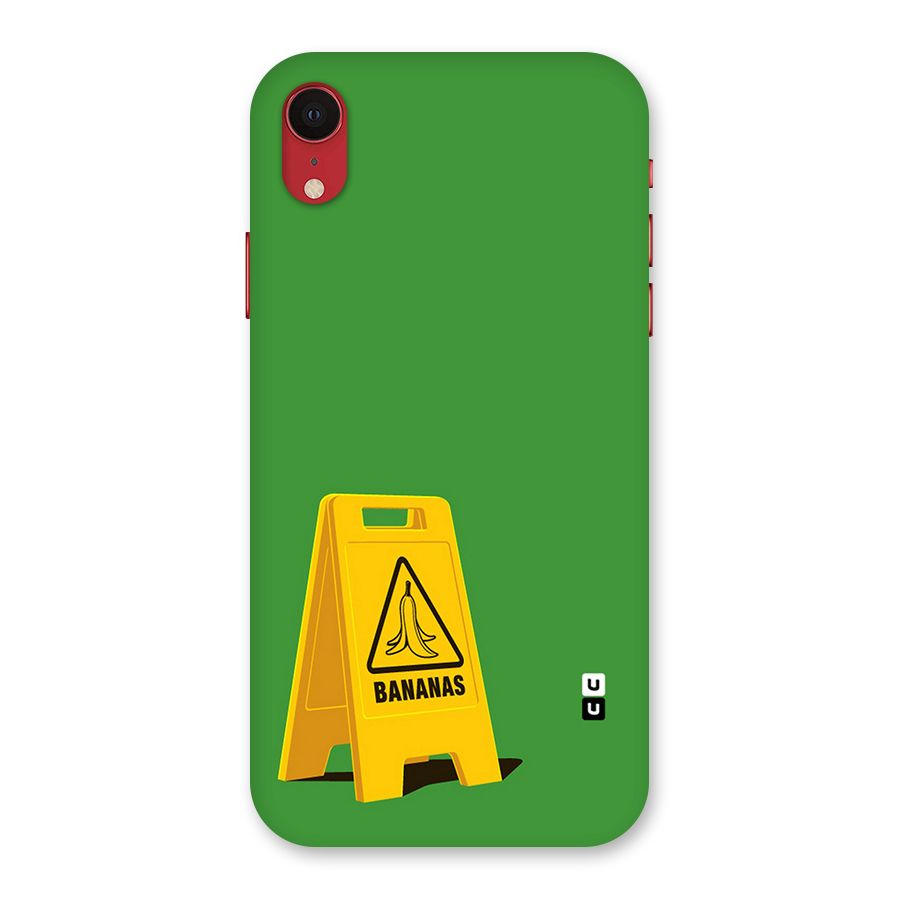 Simple Minimalist Bananas Back Case for iPhone XR