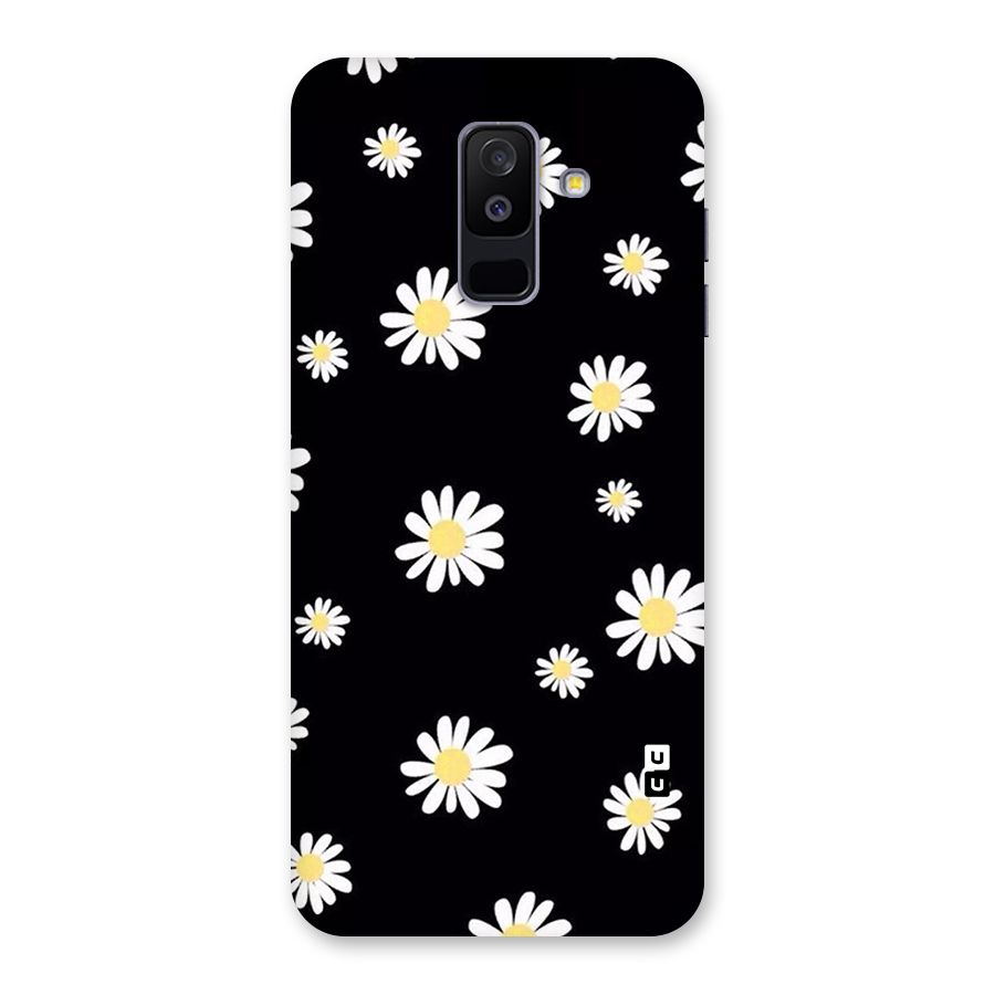 Simple Sunflowers Pattern Back Case for Galaxy A6 Plus