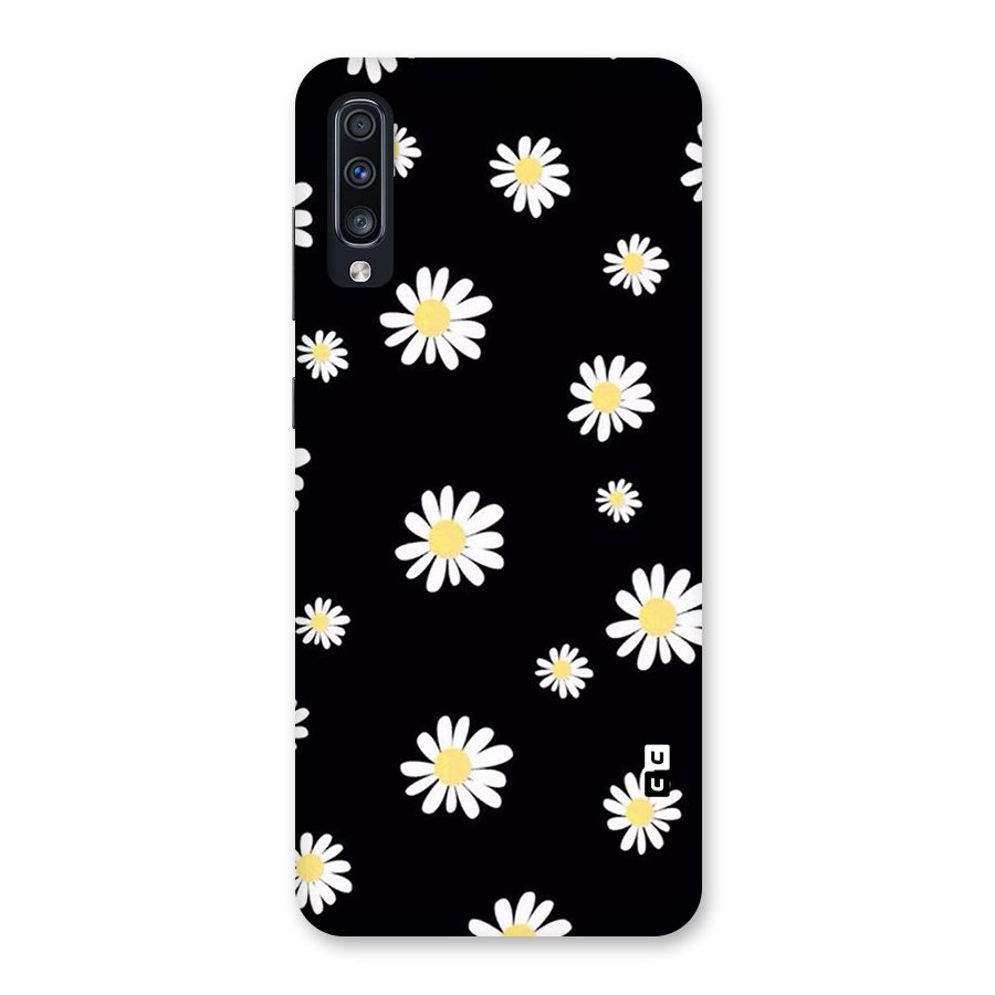 Simple Sunflowers Pattern Back Case for Galaxy A70
