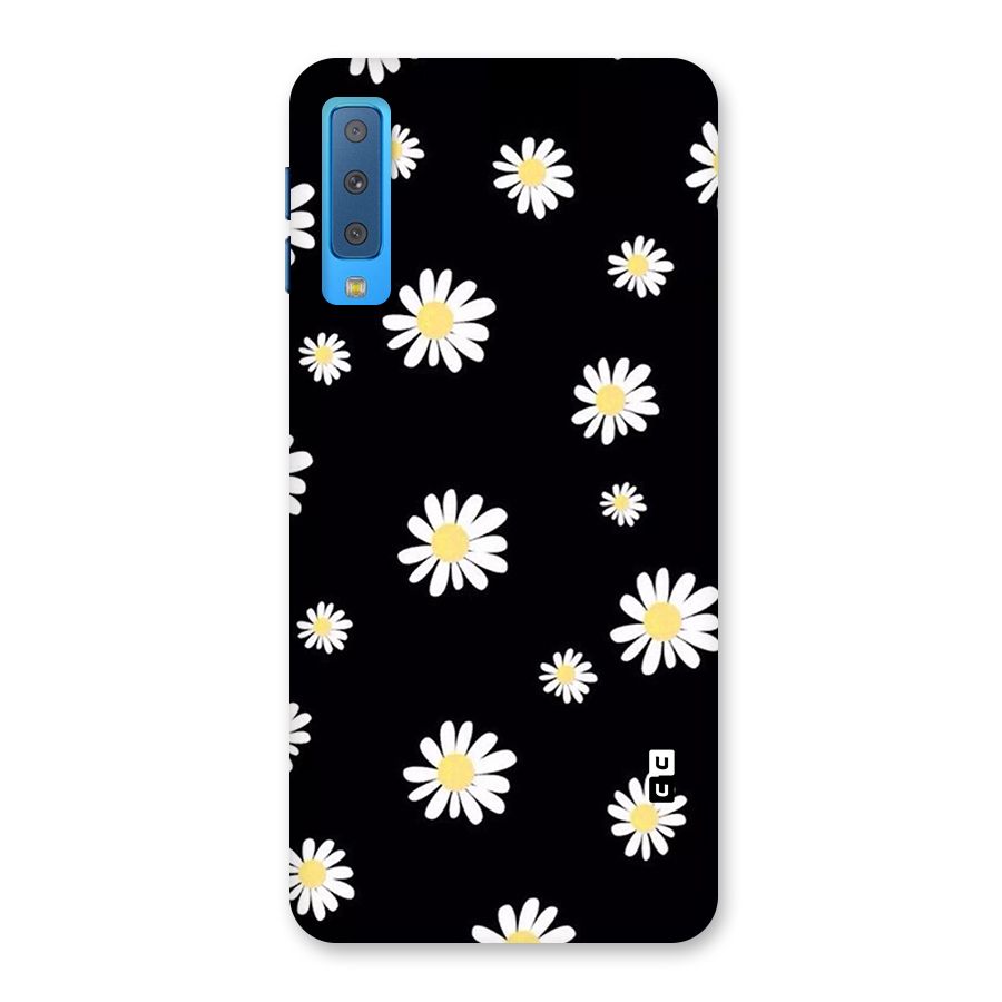 Simple Sunflowers Pattern Back Case for Galaxy A7 (2018)