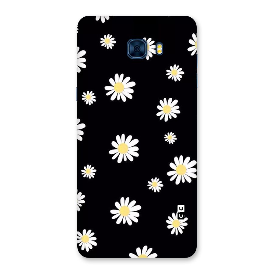 Simple Sunflowers Pattern Back Case for Galaxy C7 Pro
