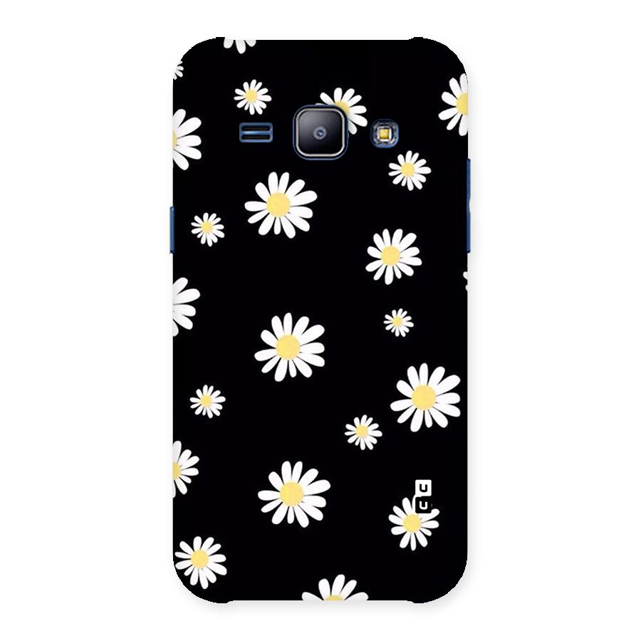 Simple Sunflowers Pattern Back Case for Galaxy J1