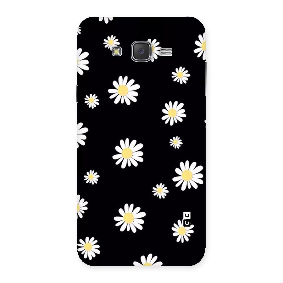 Simple Sunflowers Pattern Back Case for Galaxy J7