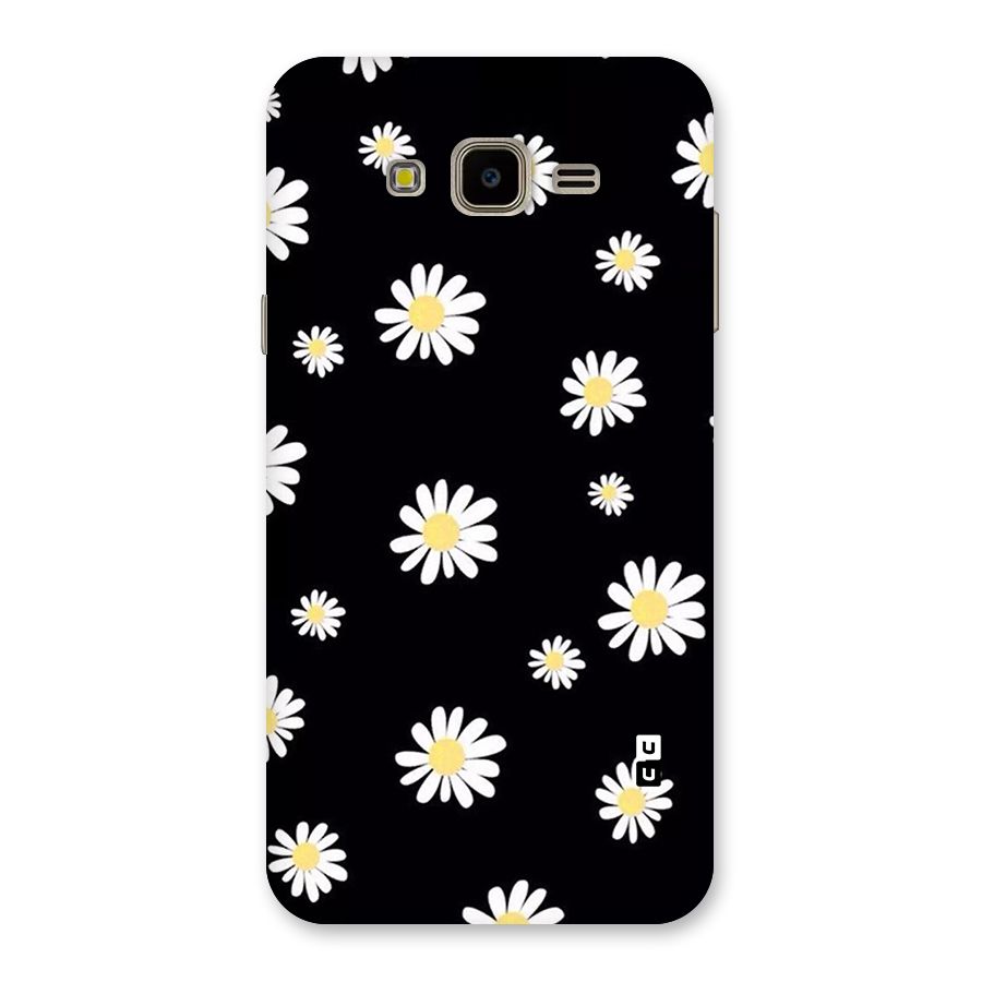 Simple Sunflowers Pattern Back Case for Galaxy J7 Nxt