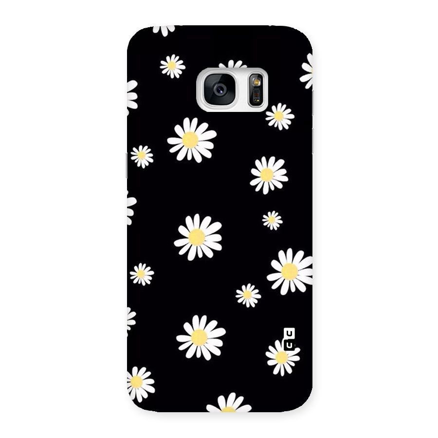 Simple Sunflowers Pattern Back Case for Galaxy S7 Edge