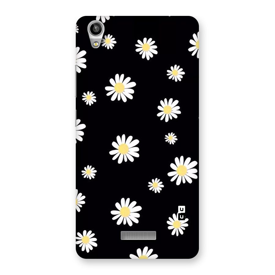 Simple Sunflowers Pattern Back Case for Lava-Pixel-V1