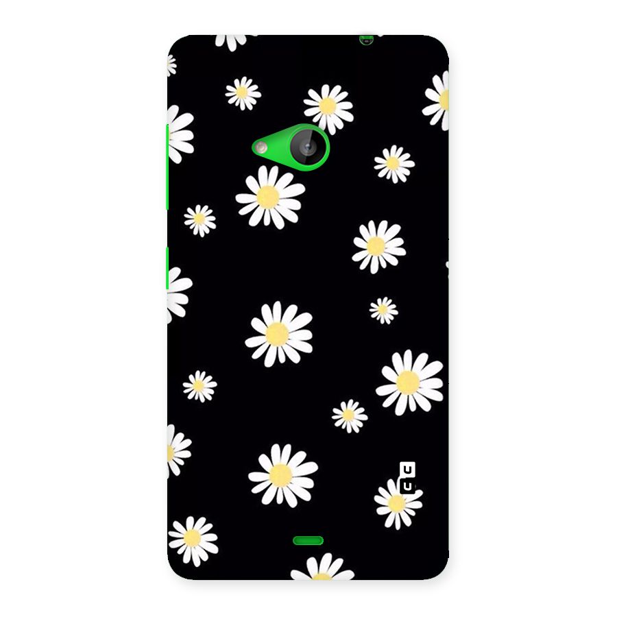 Simple Sunflowers Pattern Back Case for Lumia 535