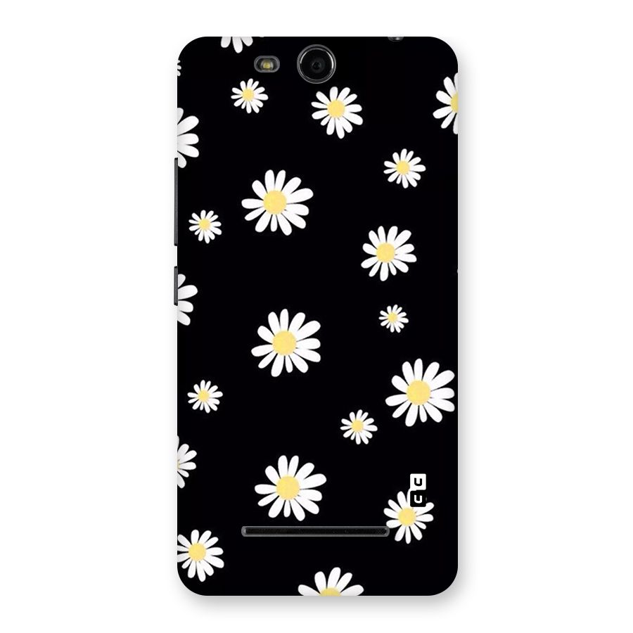 Simple Sunflowers Pattern Back Case for Micromax Canvas Juice 3 Q392