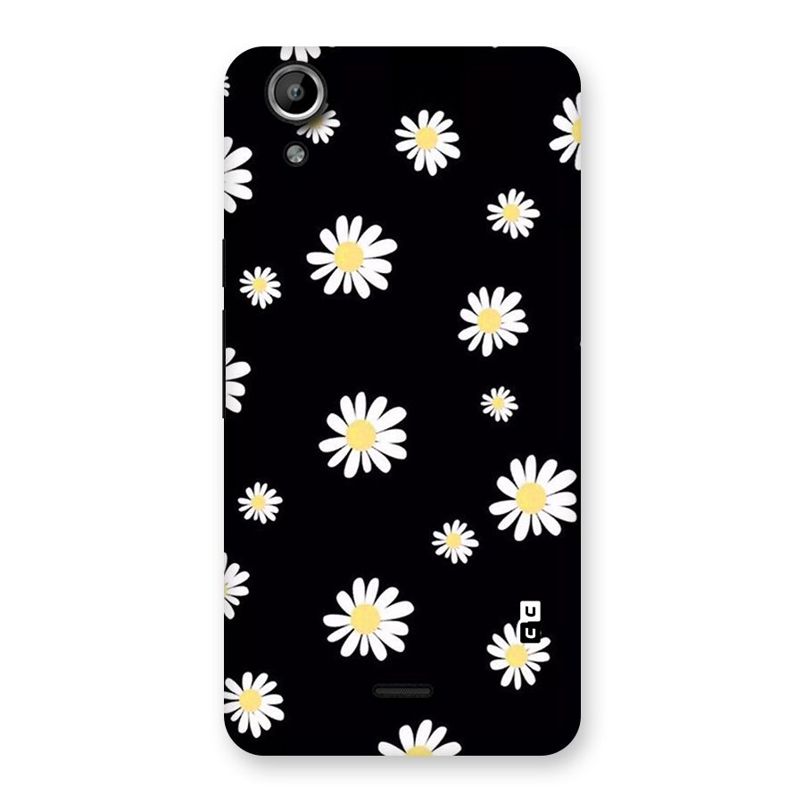 Simple Sunflowers Pattern Back Case for Micromax Canvas Selfie Lens Q345