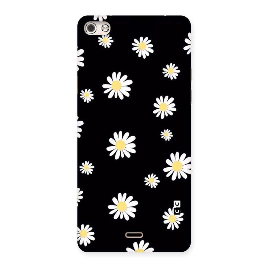 Simple Sunflowers Pattern Back Case for Micromax Canvas Silver 5