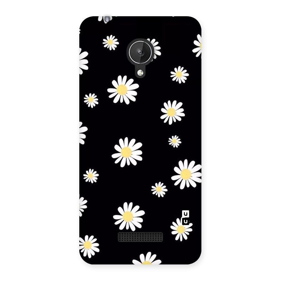 Simple Sunflowers Pattern Back Case for Micromax Canvas Spark Q380