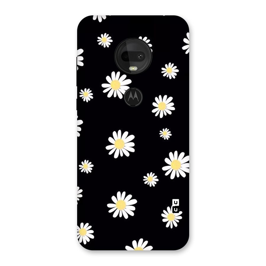 Simple Sunflowers Pattern Back Case for Moto G7