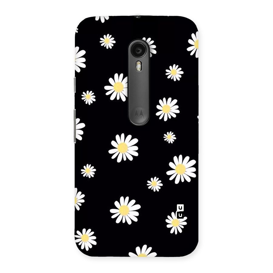 Simple Sunflowers Pattern Back Case for Moto G Turbo