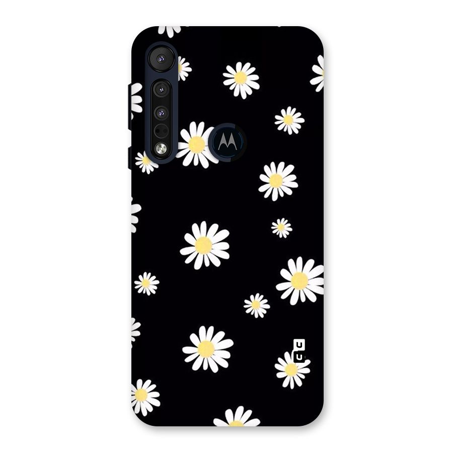 Simple Sunflowers Pattern Back Case for Motorola One Macro