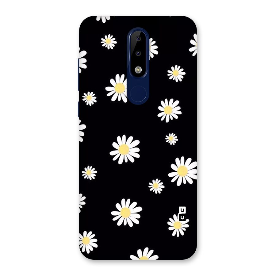 Simple Sunflowers Pattern Back Case for Nokia 5.1 Plus