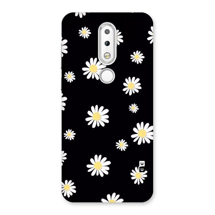 Simple Sunflowers Pattern Back Case for Nokia 6.1 Plus