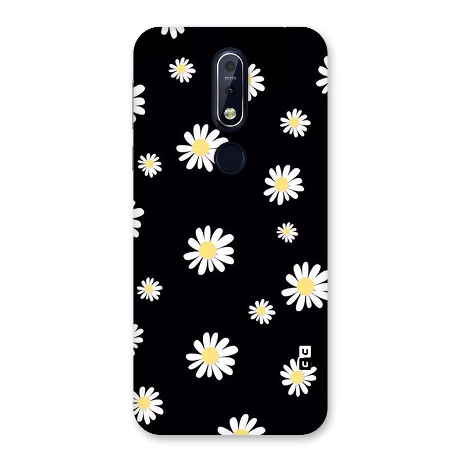 Simple Sunflowers Pattern Back Case for Nokia 7.1