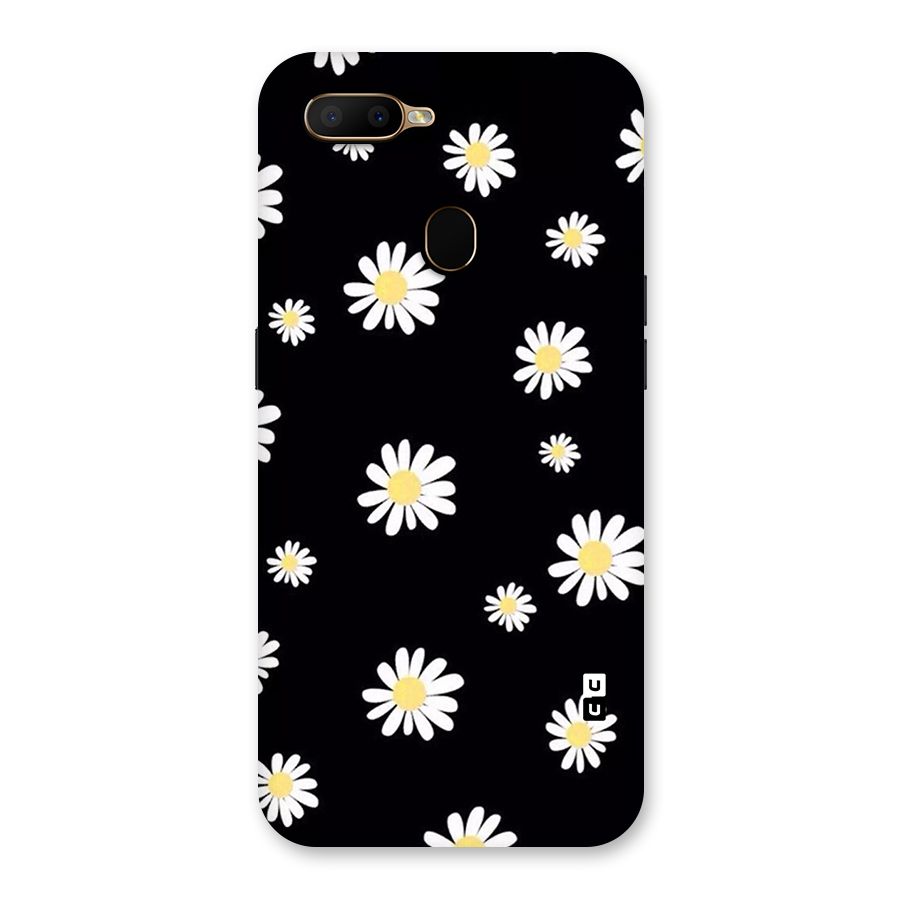 Simple Sunflowers Pattern Back Case for Oppo A5s