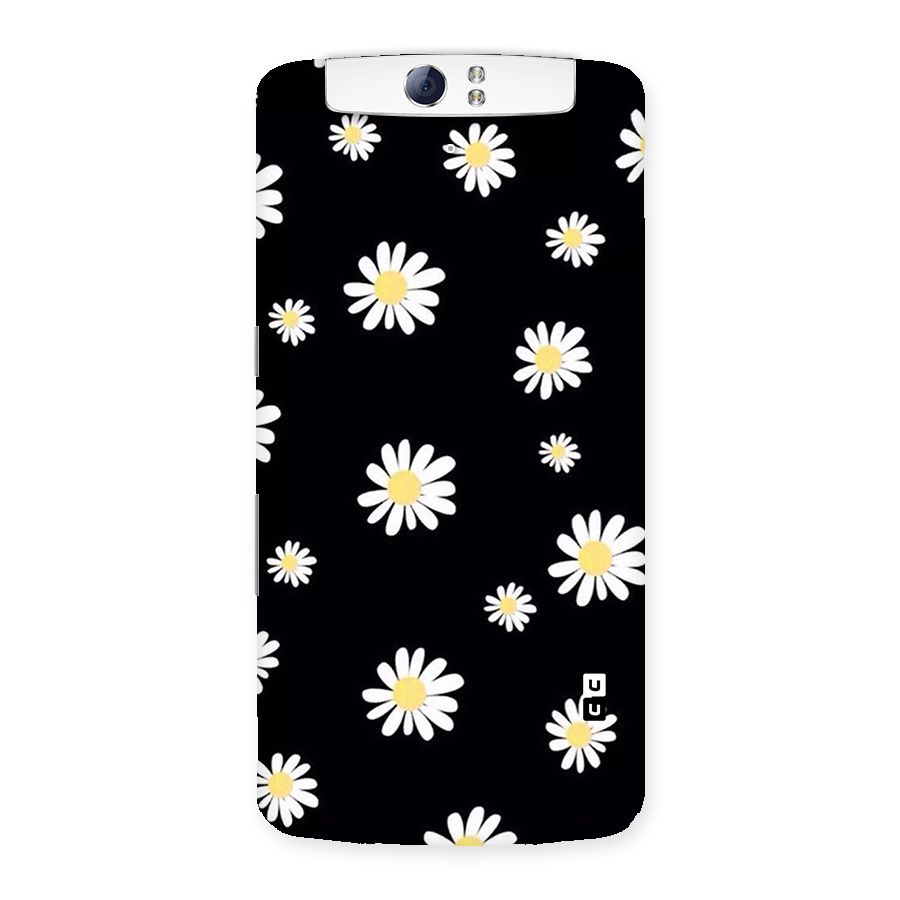 Simple Sunflowers Pattern Back Case for Oppo N1