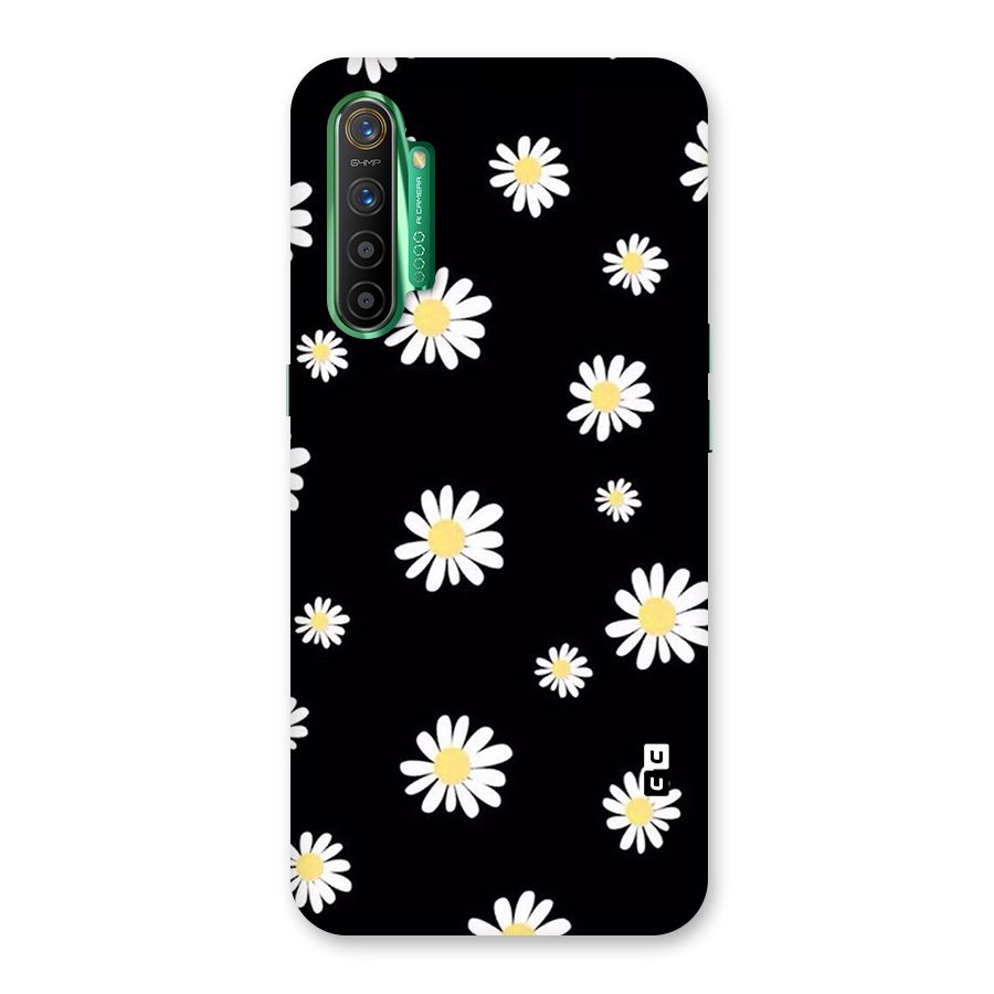 Simple Sunflowers Pattern Glass Back Case for Realme X2