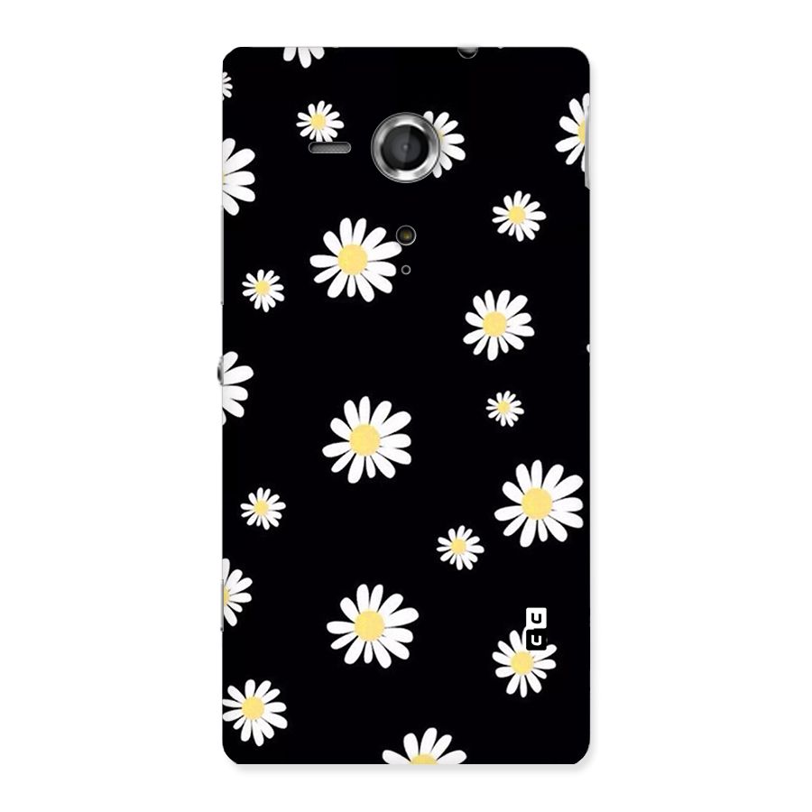 Simple Sunflowers Pattern Back Case for Sony Xperia SP