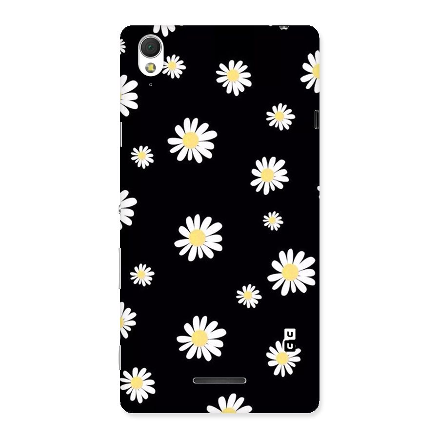 Simple Sunflowers Pattern Back Case for Sony Xperia T3