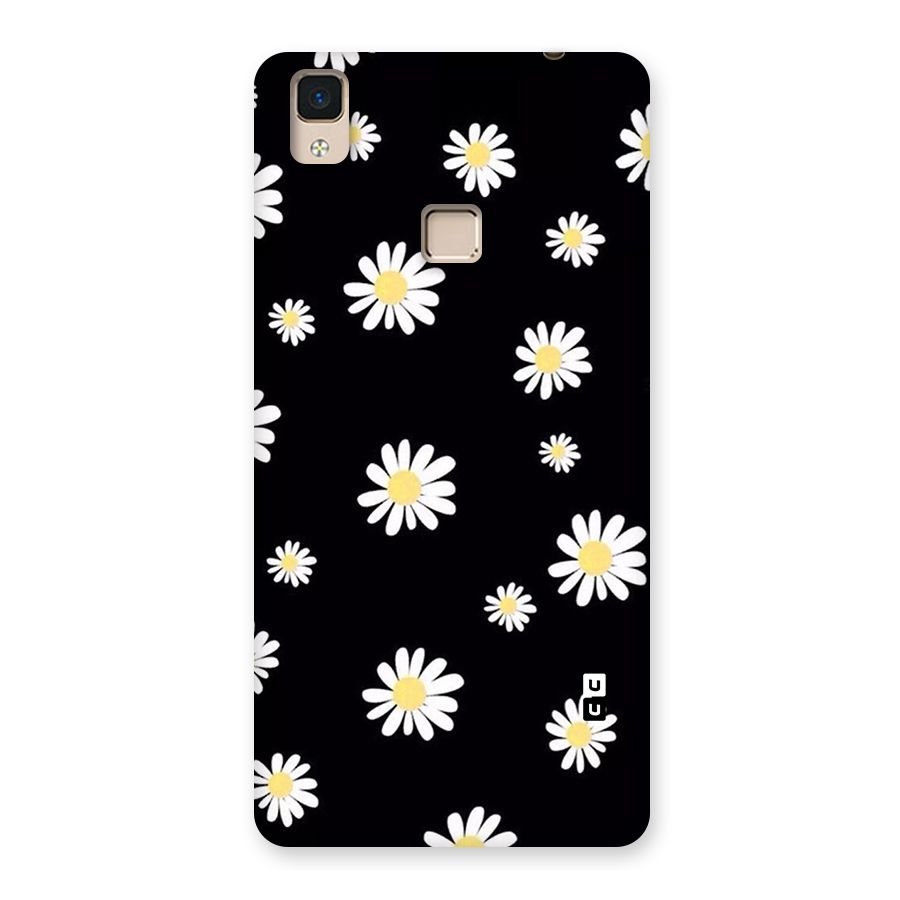 Simple Sunflowers Pattern Back Case for V3 Max
