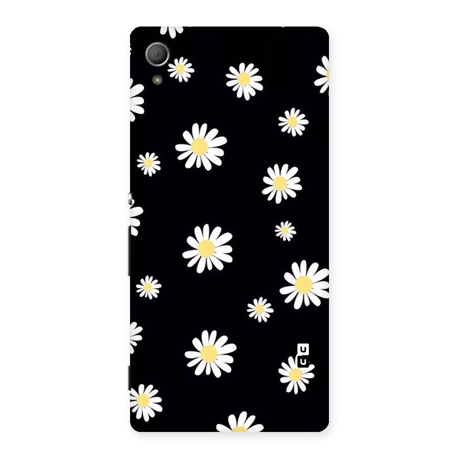 Simple Sunflowers Pattern Back Case for Xperia Z3 Plus