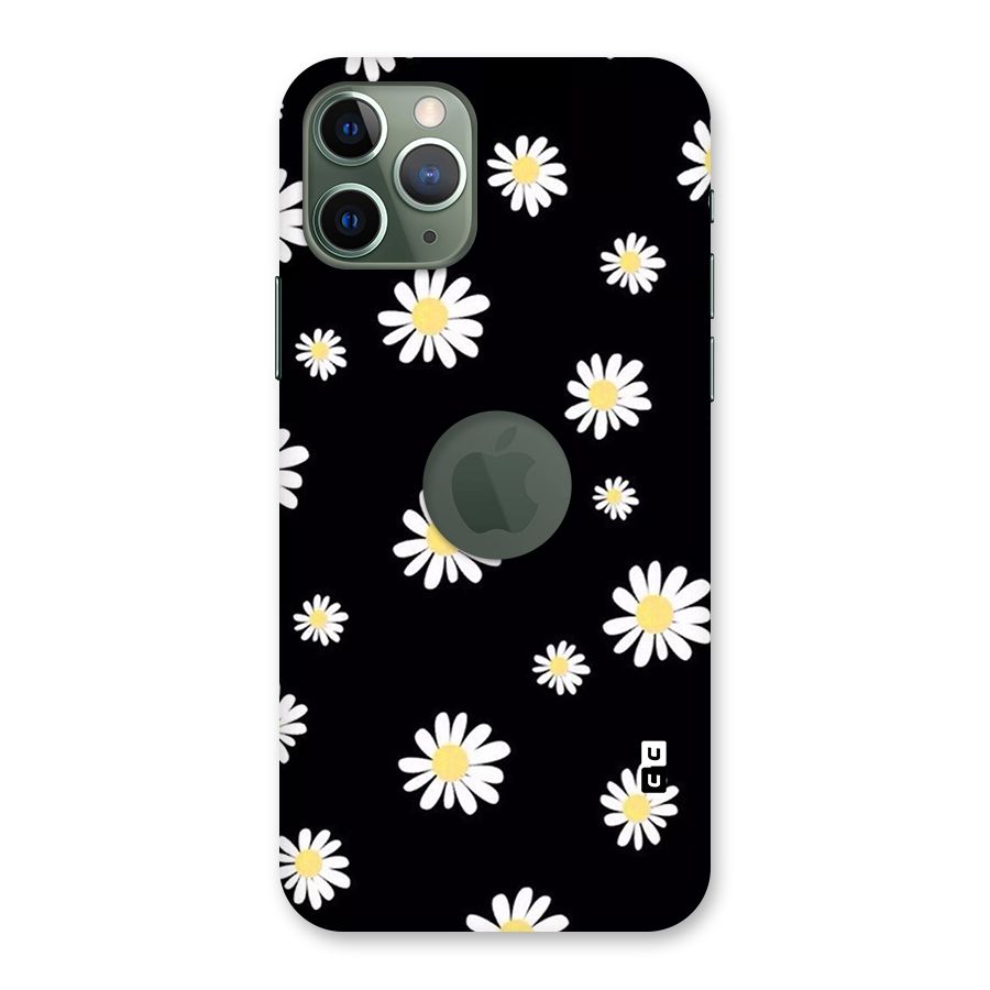 Simple Sunflowers Pattern Back Case for iPhone 11 Pro Logo  Cut
